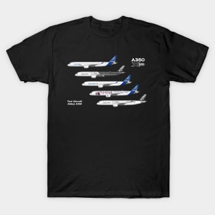 Airbus A350 Test Aircraft Fleet T-Shirt